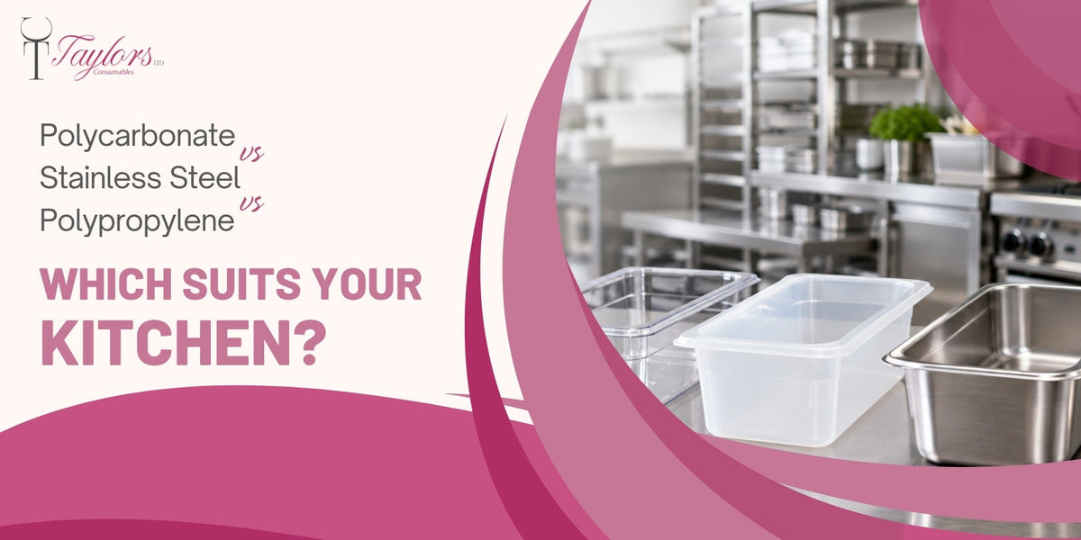 Polycarbonate vs Polypropylene vs Stainless Steel: Which Suits Your Kitchen?