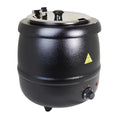 Black Soup Kettle 10ltr - UK 3 pin PLUG