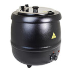 Black Soup Kettle 10ltr - UK 3 pin PLUG