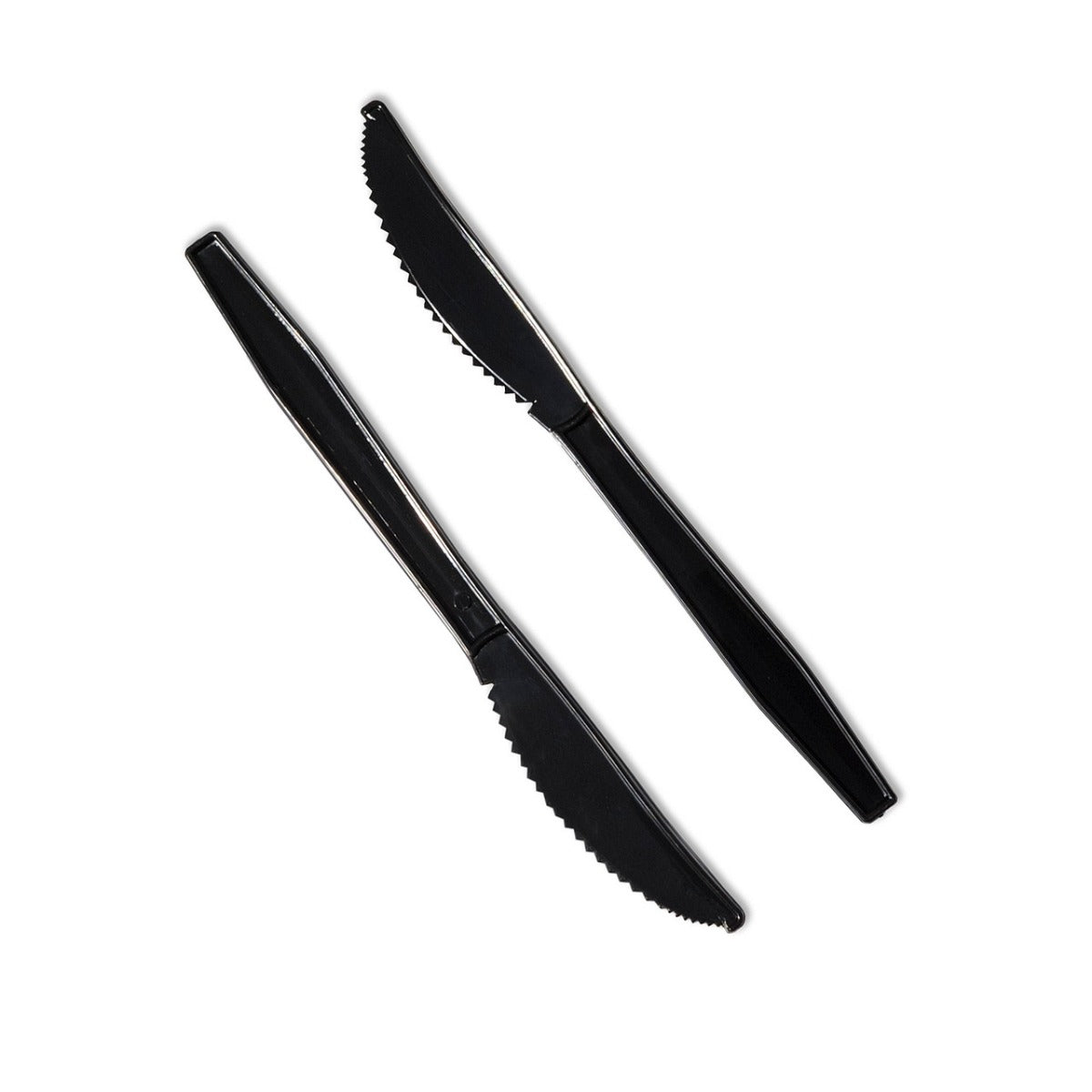Black Heavy Duty Reusable PS (165mm/6.5") Knife Box of 1000