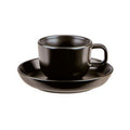 Nordika Black Saucer 12cm Box of 12
