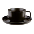 Nordika Black Saucer 17cm Box of 12