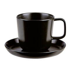 Nordika Black Saucer 15cm Box of 12