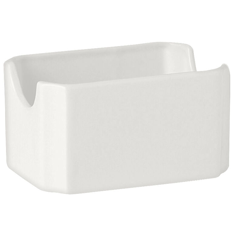 Simplicity White Sugar Packet Container 10 x 7cm 17.8cl (4 x 2 3/4" 6 1/4oz)