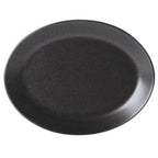 Seasons by Porcelite Graphite Oval Plate 30cm/12" Box of 6
