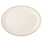 Seasons by Porcelite Oatmeal Oval Plate 30cm/12" pack of 6