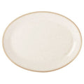 Seasons by Porcelite Oatmeal Oval Plate 30cm/12" pack of 6