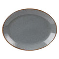 Seasons by Porcelite Storm Oval Plate 30cm/12" Box of 6