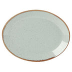 Seasons by Porcelite Stone Oval Plate 30cm/12" Box of 6