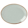 Seasons by Porcelite Stone Oval Plate 30cm/12" Box of 6