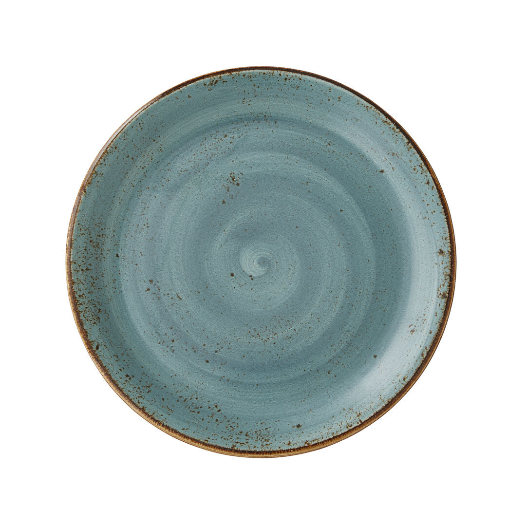 Craft Blue Coupe Plate 25.25cm (10")