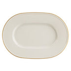 Line Gold Band Oval Plate 34cm (Special Purchase Item Delivery Lead Time 14 Working Days)
