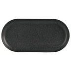 Seasons by Porcelite Graphite Narrow Oval Plate 30cm Box of 6