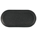 Seasons by Porcelite Graphite Narrow Oval Plate 32x20cm/12.5x8" Box of 6