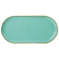 Seasons by Porcelite Sea Spray Narrow Oval Plate 32x20cm/12.5x8"  Box of 6