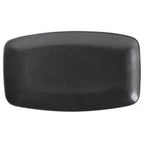 Seasons by Porcelite Graphite Rectangular Plate 31x18cm/12 x 7" Box of 6