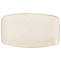 Seasons by Porcelite Oatmeal Rectangular Plate 31x18cm/122x7" pack of 6