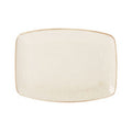 Seasons by Porcelite Oatmeal Rectangular Plate 27cm pack of 6