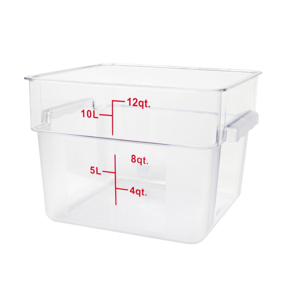Polycarbonate Square Container  11.4 Litres