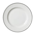 Bead Black Band Plate 25.5cm (10")
