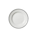 Bead Black Band Plate 16.5cm (6 1/2")