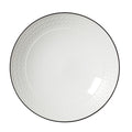 Bead Black Band Accent Coupe Bowl 25.25cm 120.25cl (10" 42 3/10oz)