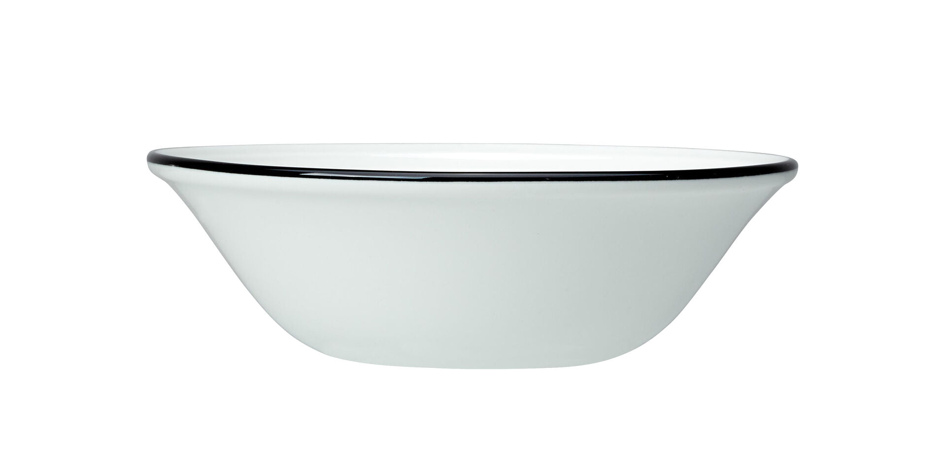 Bead Black Band Oatmeal Bowl 16.5cm (6 1/2")