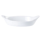 Porcelite Oval Eared Dish 22cm/8.75" Box of 6