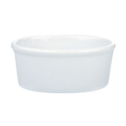 Oval Ramekin 10.5x7.5x4.4cm/ 4"x3" 14cl/5oz