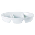 Oval 3 Division Dish 28cm/11" Box of 4