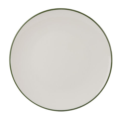 Modest Green Coupe Plate 25cm / 9.75"" (Boxes of 12)