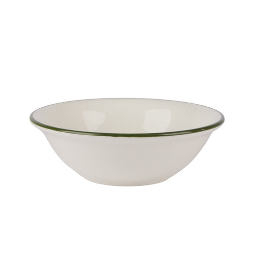 Modest Green Oatmeal Bowl 16cm/15oz (Boxes of 12)