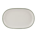 Modest Green Oval Platter 28 x 18cm / 11" x 7" (Boxes of 6)