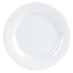 Porcelite Banquet Wide Rim Plate 17cm/6.5" Box of 6