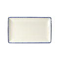 Blue Dapple Rectangle One 27 x 16.75cm (10 5/8 x 6 5/8")
