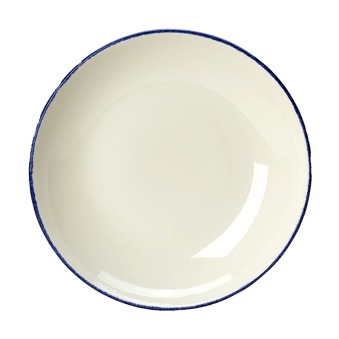 Blue Dapple Coupe Bowl 13cm 16cl (5 1/8" 5 3/5oz)