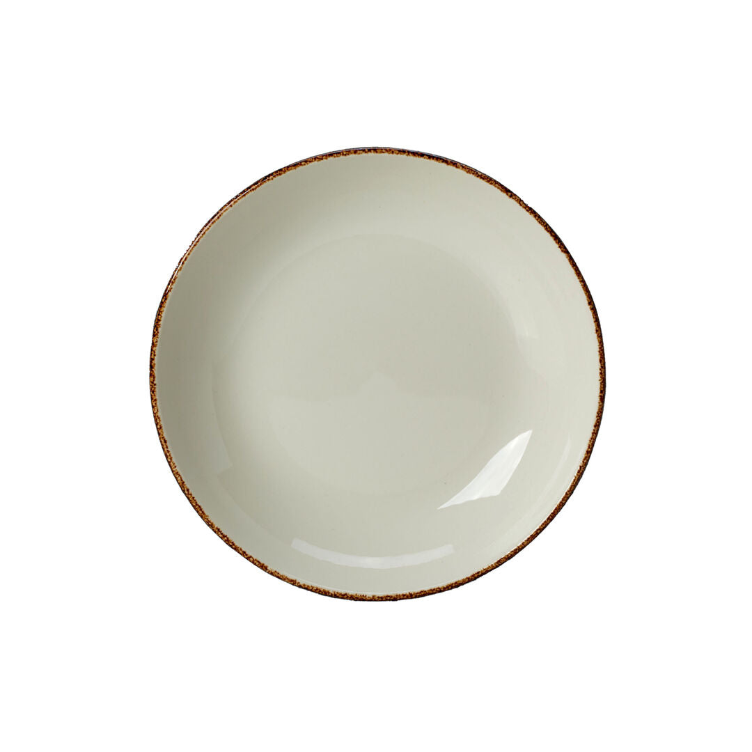 Brown Dapple Coupe Bowl 13cm 16cl (5 1/8" 5 3/5oz)