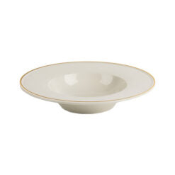 Line Gold Band Pasta Plate 25cm (Special Purchase Item Delivery Lead Time 14 Working Days)