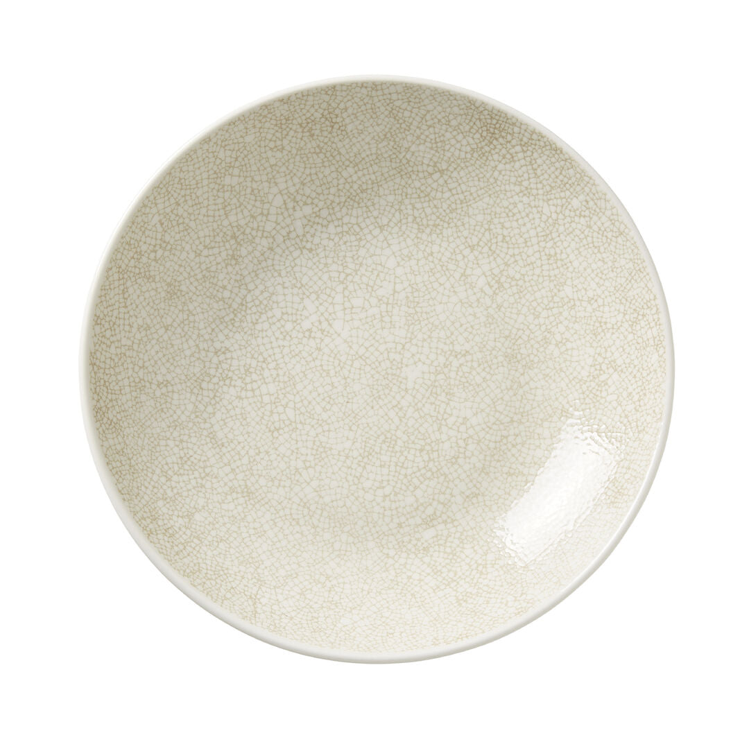 Ink Crackle Taupe Coupe Bowl 25.5cm 120.25cl (10" 42 2/7oz)