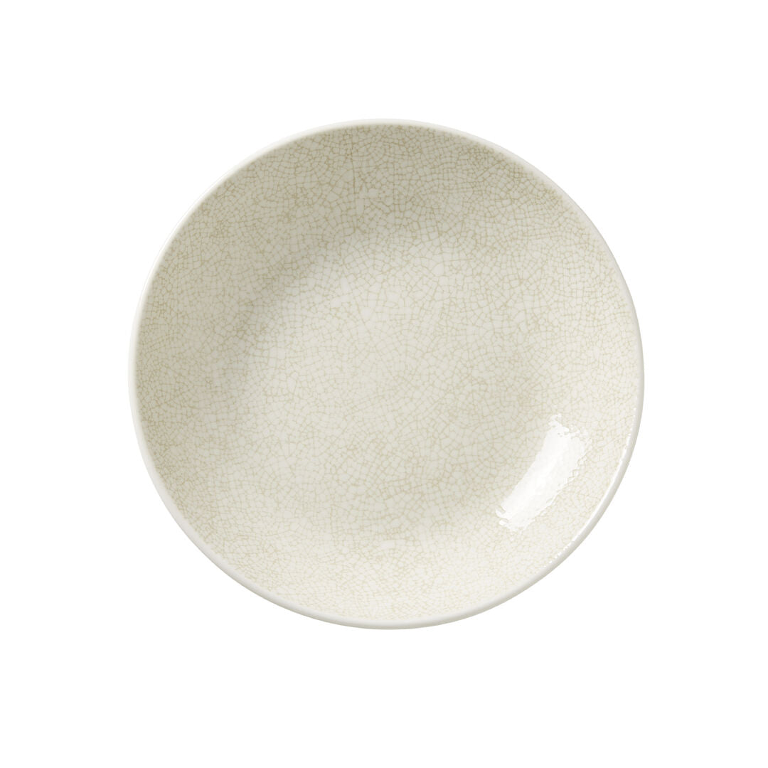 Ink Crackle Taupe Coupe Bowl 21.6cm 83.5cl (8 1/2" 29 2/5oz)