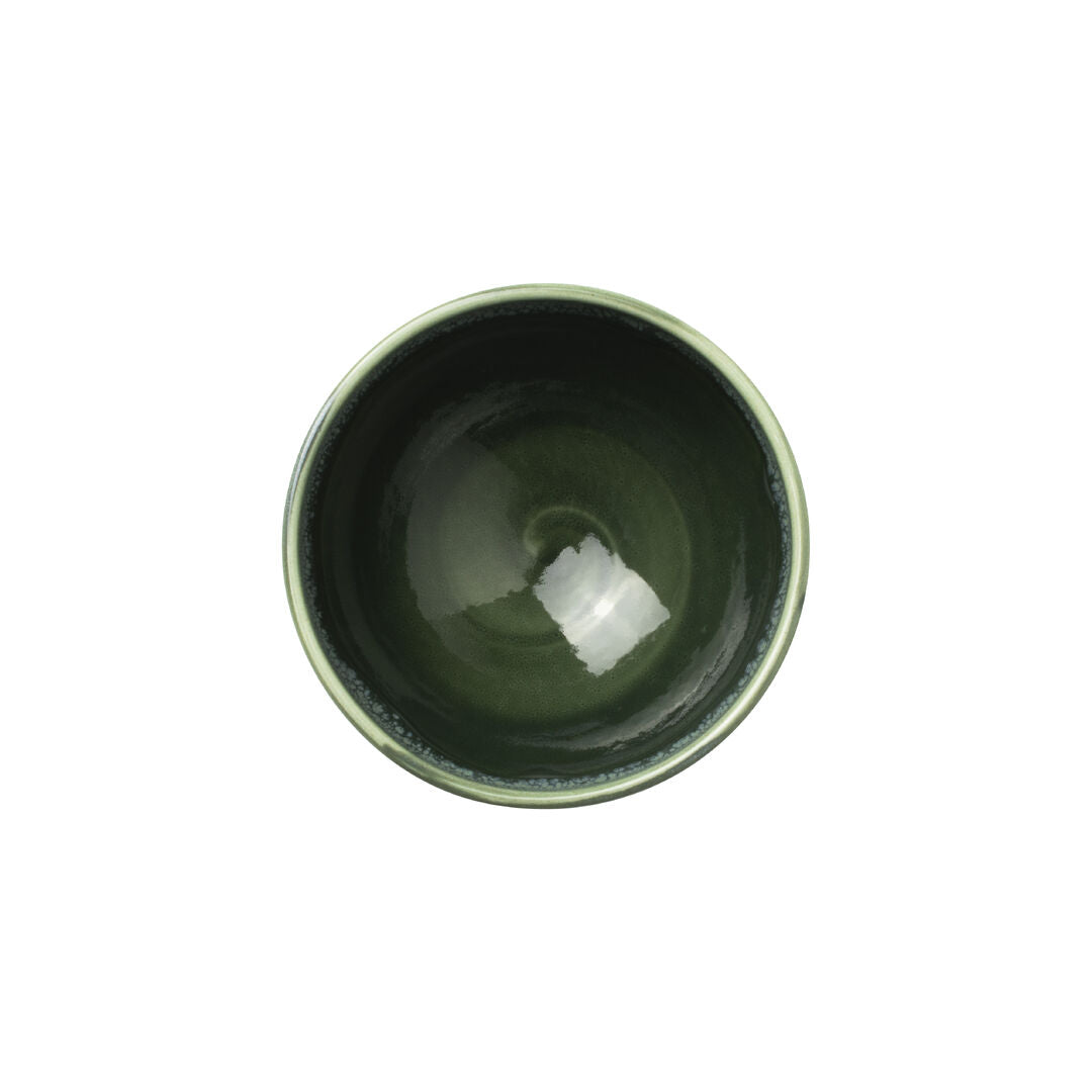 Aurora Vesuvius Burnt Emerald Tulip Bowl 10.25cm 17.62cl (4" 6 1/5oz)