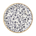 Flora Blue Coupe Plate 25.25cm (10")