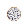 Flora Blue Coupe Plate 15.25cm (6")