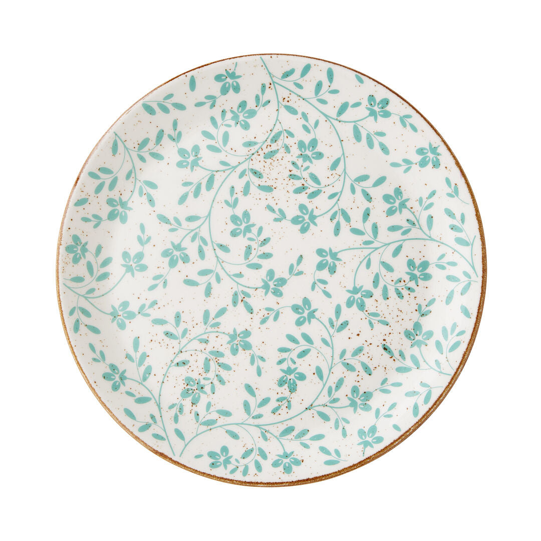 Flora Aqua Coupe Plate 28cm (11")