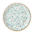 Flora Aqua Coupe Plate 25.25cm (10")