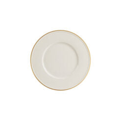 Line Gold Band Plate 17cm (Special Purchase Item Delivery Lead Time 14 Working Days)