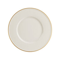 Line Gold Band Plate 25cm (Special Purchase Item Delivery Lead Time 14 Working Days)