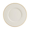 Line Gold Band Plate 27cm (Special Purchase Item Delivery Lead Time 14 Working Days)