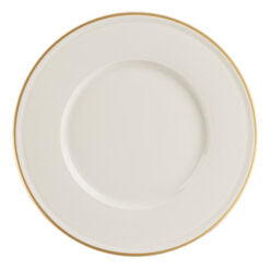 Line Gold Band Plate 31cm (Special Purchase Item Delivery Lead Time 14 Working Days)