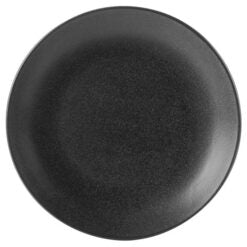 Seasons by Porcelite Graphite Coupe Plate 24cm Box of 6